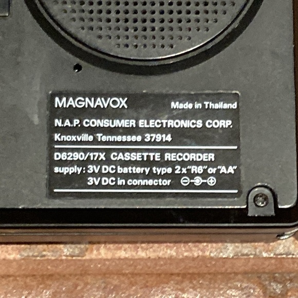 Vintage Magnavox Memo Cassette Recorder D6290/17X - Picture 4 of 10